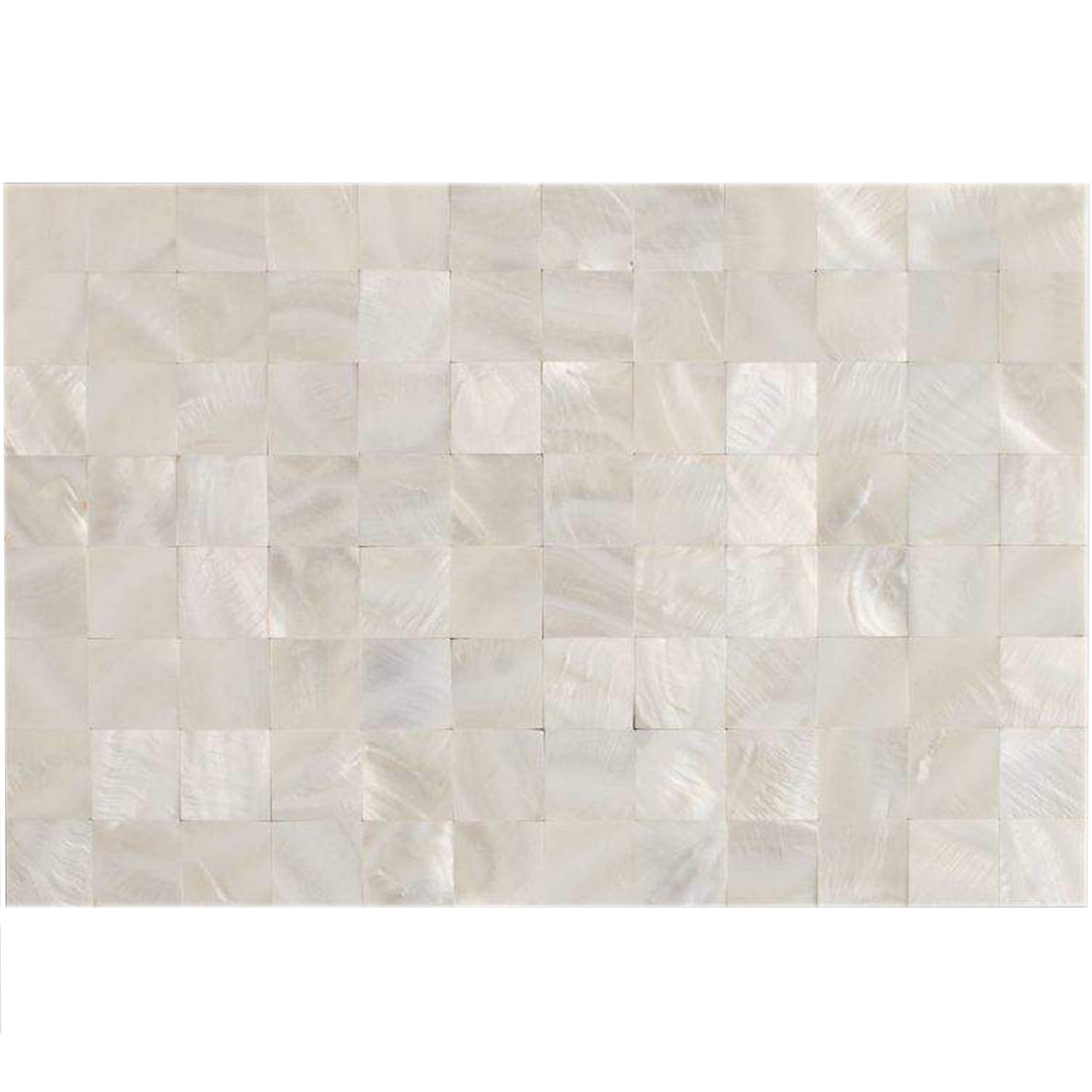 Mozaika z Masy Perłowej na Siatce – 30x30 cm – 2 mm – 1 szt.