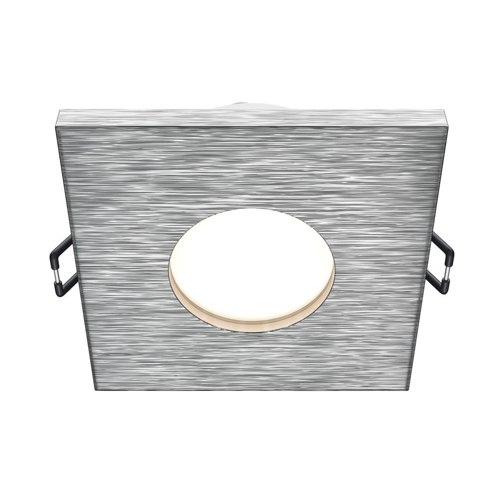 Oprawa sufitowa wpuszczana podtynkowa Stark srebrna 1xGU10x50W kwadratowa IP65 wym: 2,9 x 8,4 x 8,4 cm aluminium Maytoni