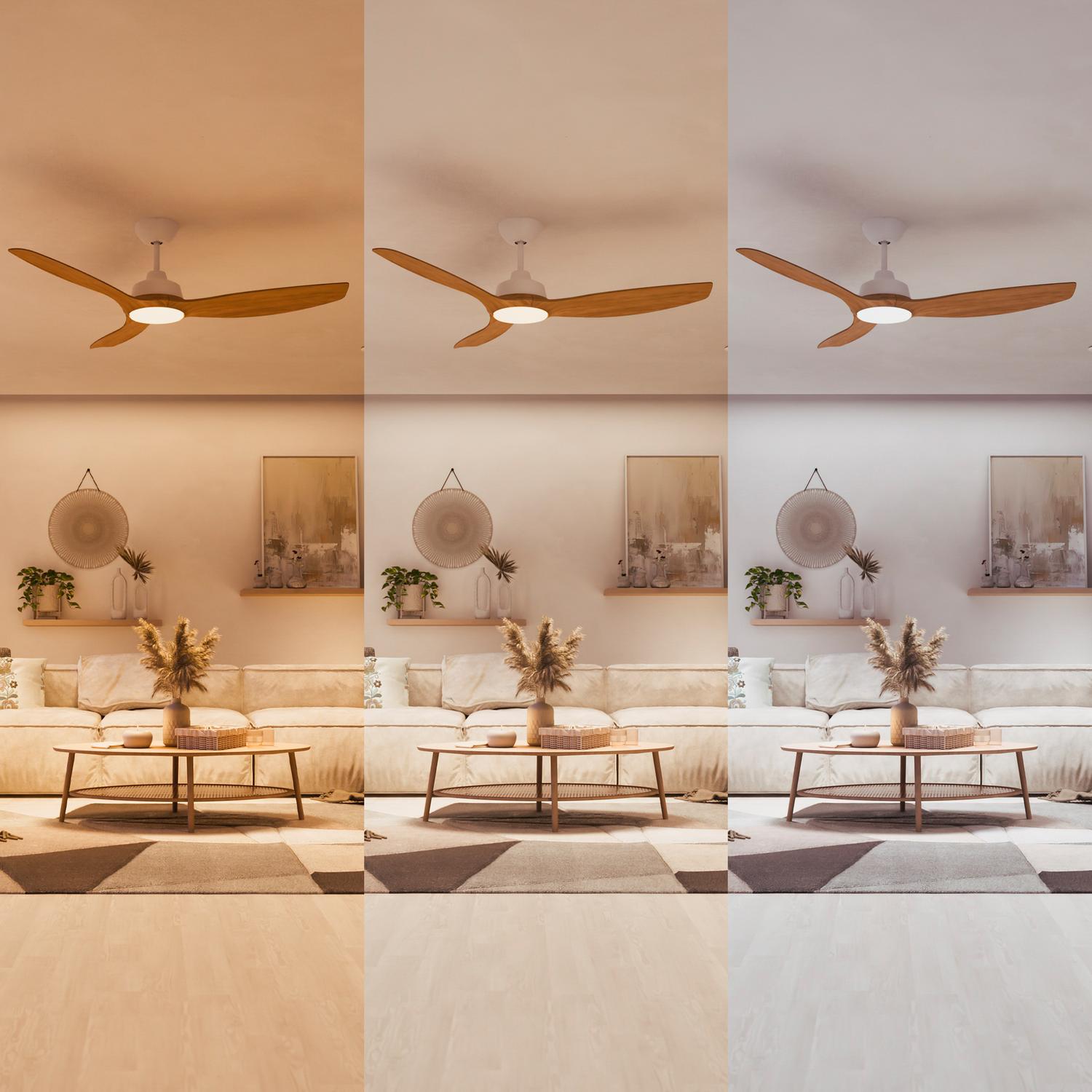 Ventilateur de plafond LED 52