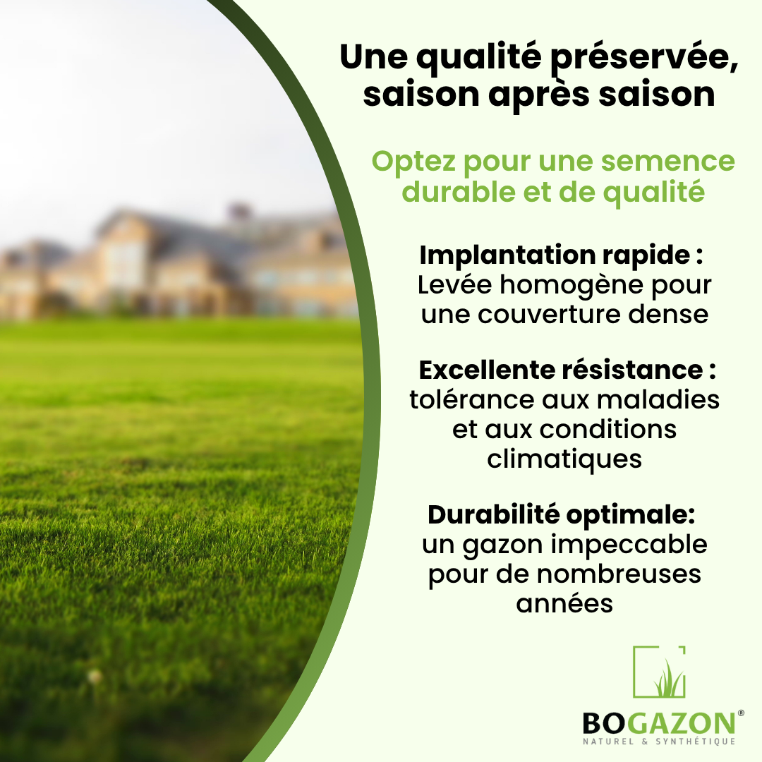 Gazon a semer ICL Pro Strong 10 kg| Graines de Gazon Rustique Résistant Sécheresse Racines Profondes | Semence Universel au Rendement Élevé - 6