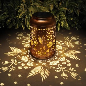 Luci solari a forma di farfalla, lanterne da giardino, regalo per compleanni, luci notturne per esterni, luci a LED impermeabili per barattoli di vetro  39