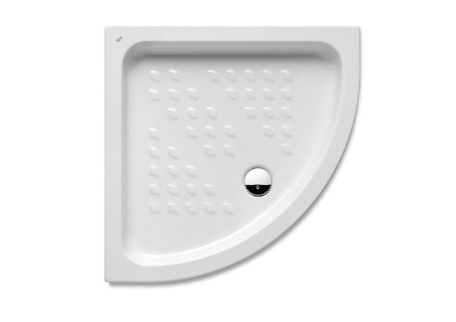 ROCA A3740HM000 ITALIA Plato Ducha Angular 80x80 Porcelana Blanco