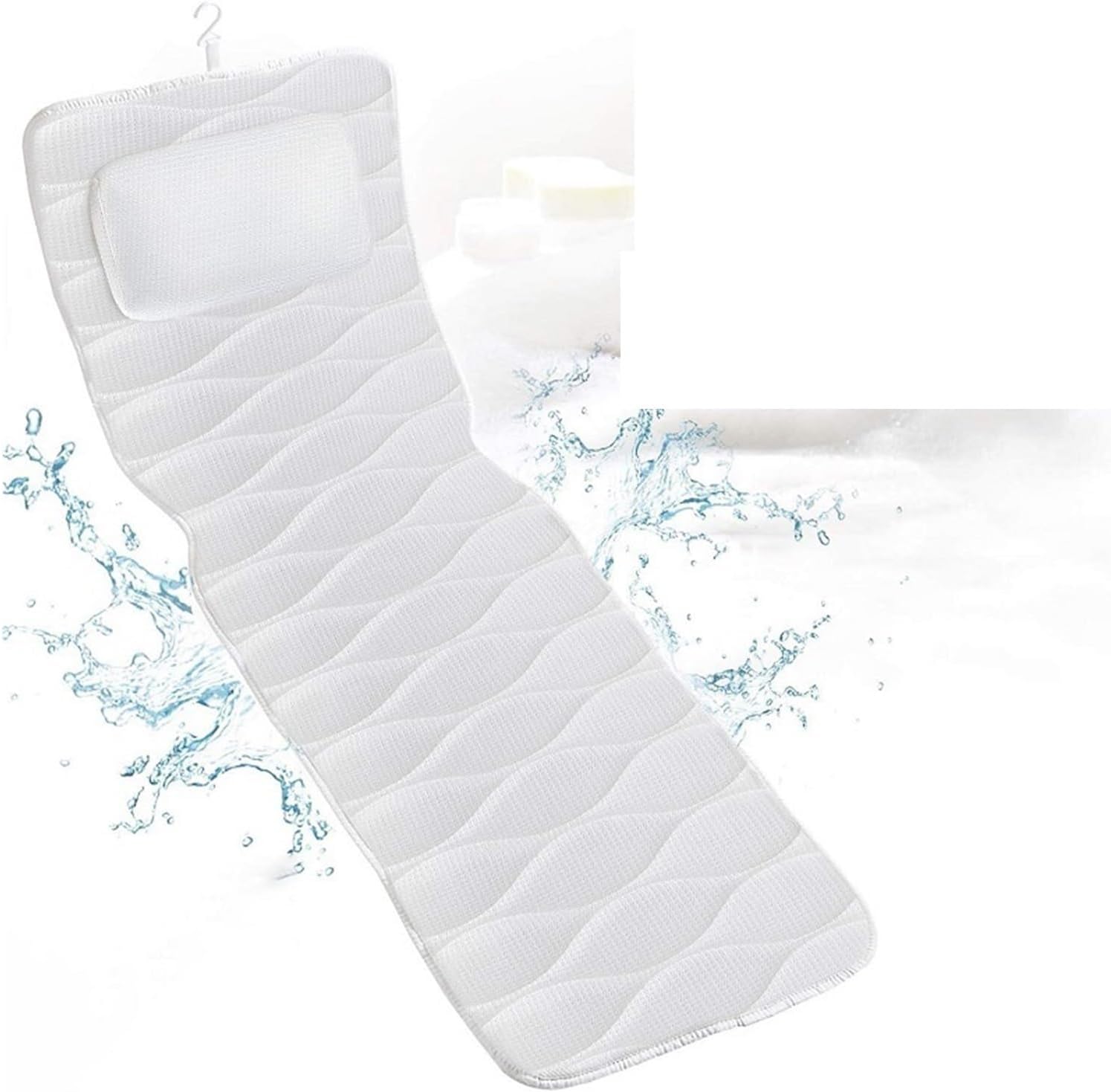 Coussin De Baignoire Adulte Réutilisable - Confort Antidérapant, Relaxation Spa à La Maison, Idéal Pour Cadeau Bien-être - 5