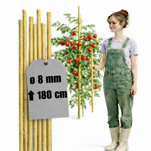 Tyczki kompozytowe do roślin fi 8 mm dł. 180 cm