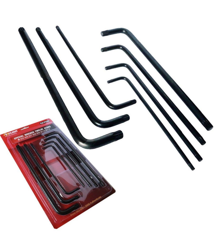 Topolenashop Set Chiavi XZN Millerighe A L Chiave Spline Extra - Foto 5