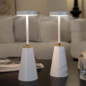 2 Lampadine Ricaricabili USB-C Con Telecomando - Luci Emergenza E27 3 Colori - Foto 2