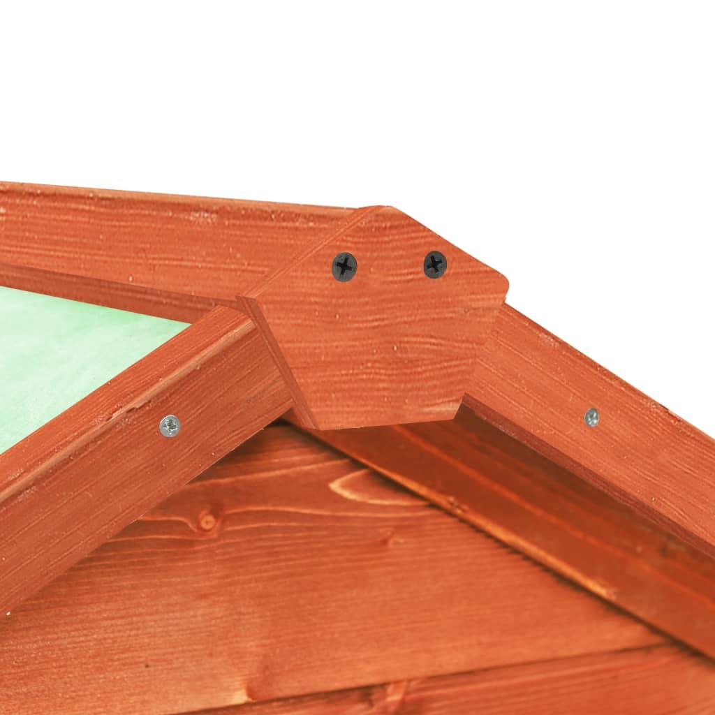 Credenza 140 x 63 x 120 cm in legno massello di abete 02_0000580 - 7