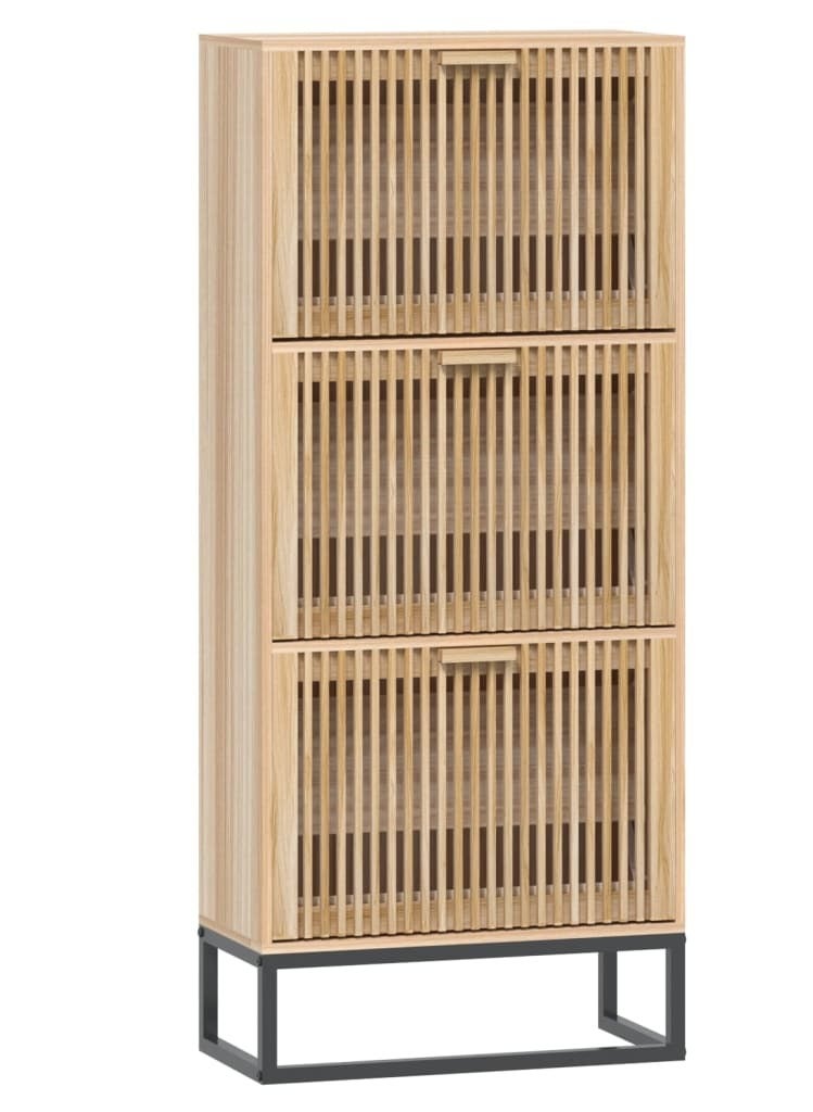 Mueble zapatero madera contrachapada 52x25x120 cm Leroy Merlin