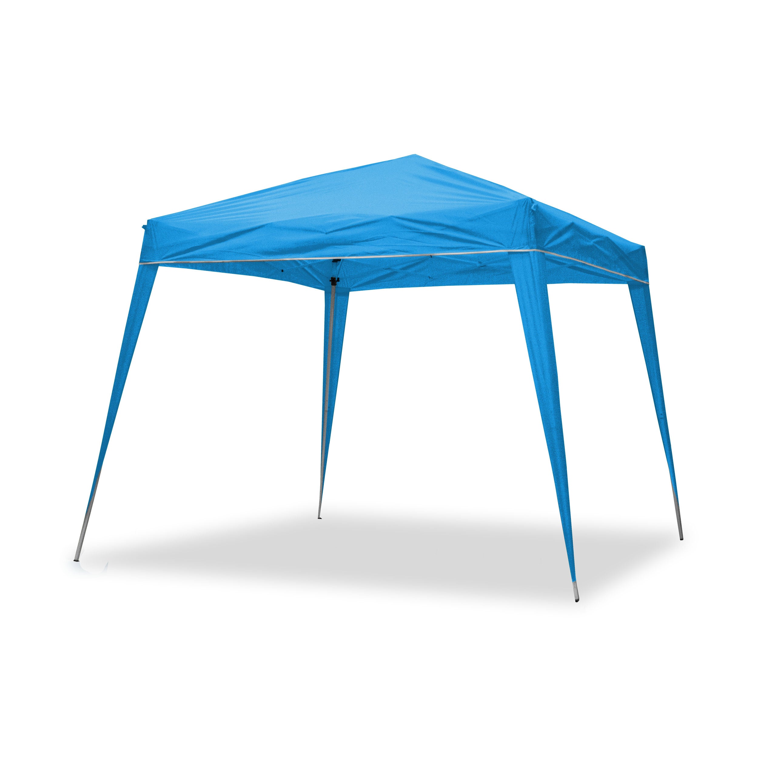 Carpa Plegable 3x3 m Azul – Resistente al Agua - Incluye Vientos y Piquetas de Fijación - Bolsa de transporte - 8
