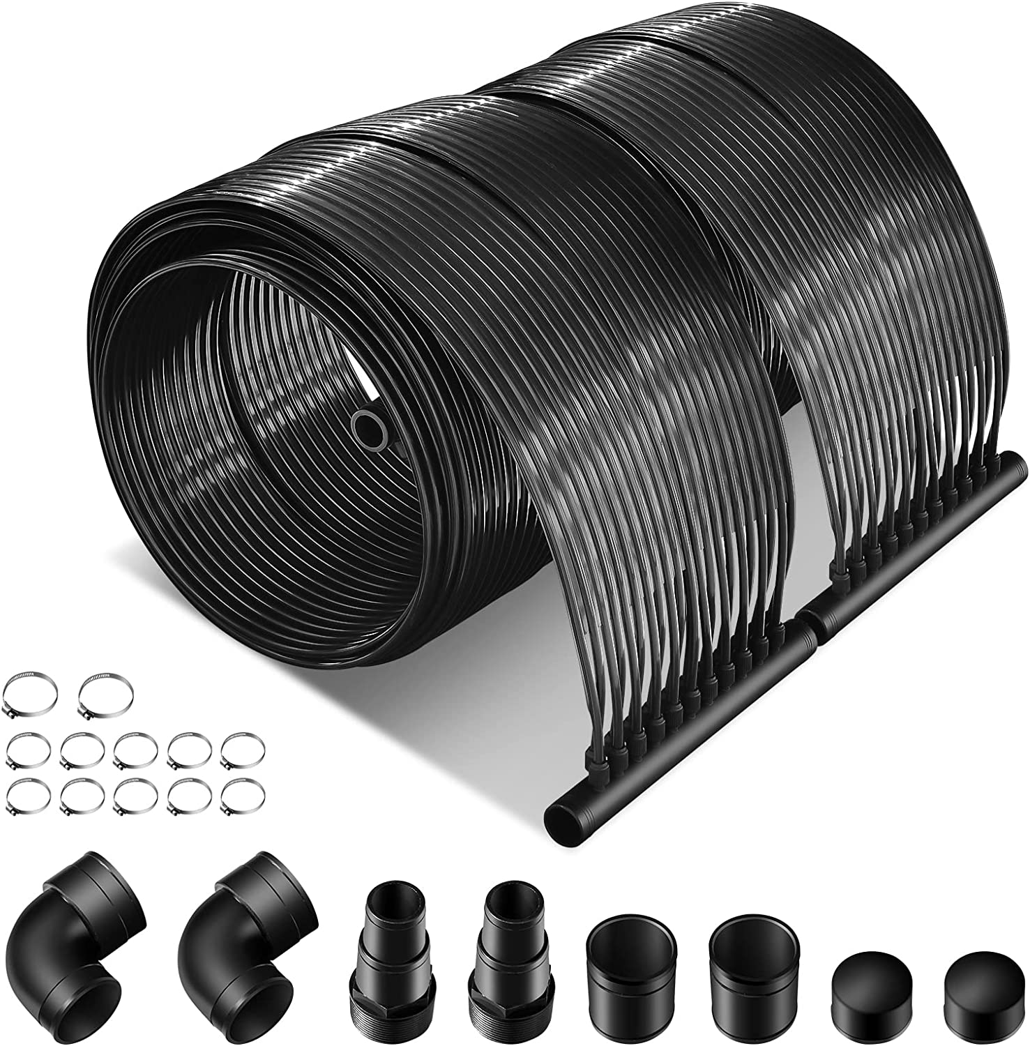 Kolektor solarny, ogrzewanie basenowe 600 x 75 cm, ogrzewanie solarne z tworzywa sztucznego odpornego na promieniowanie UV