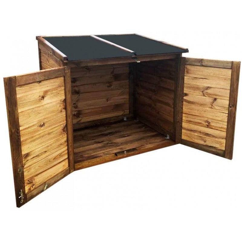Coffre de jardin en bois - TROCADERO 600L - 4