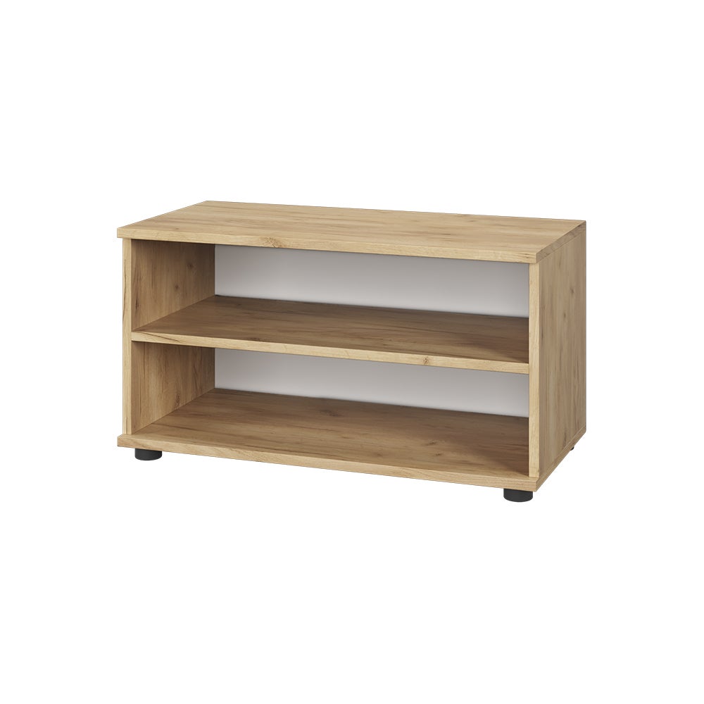 Vicco Szafka do salonu Berno, Gold power dąb/biały, 70.8 x 38.9 cm z 2 przegrodami