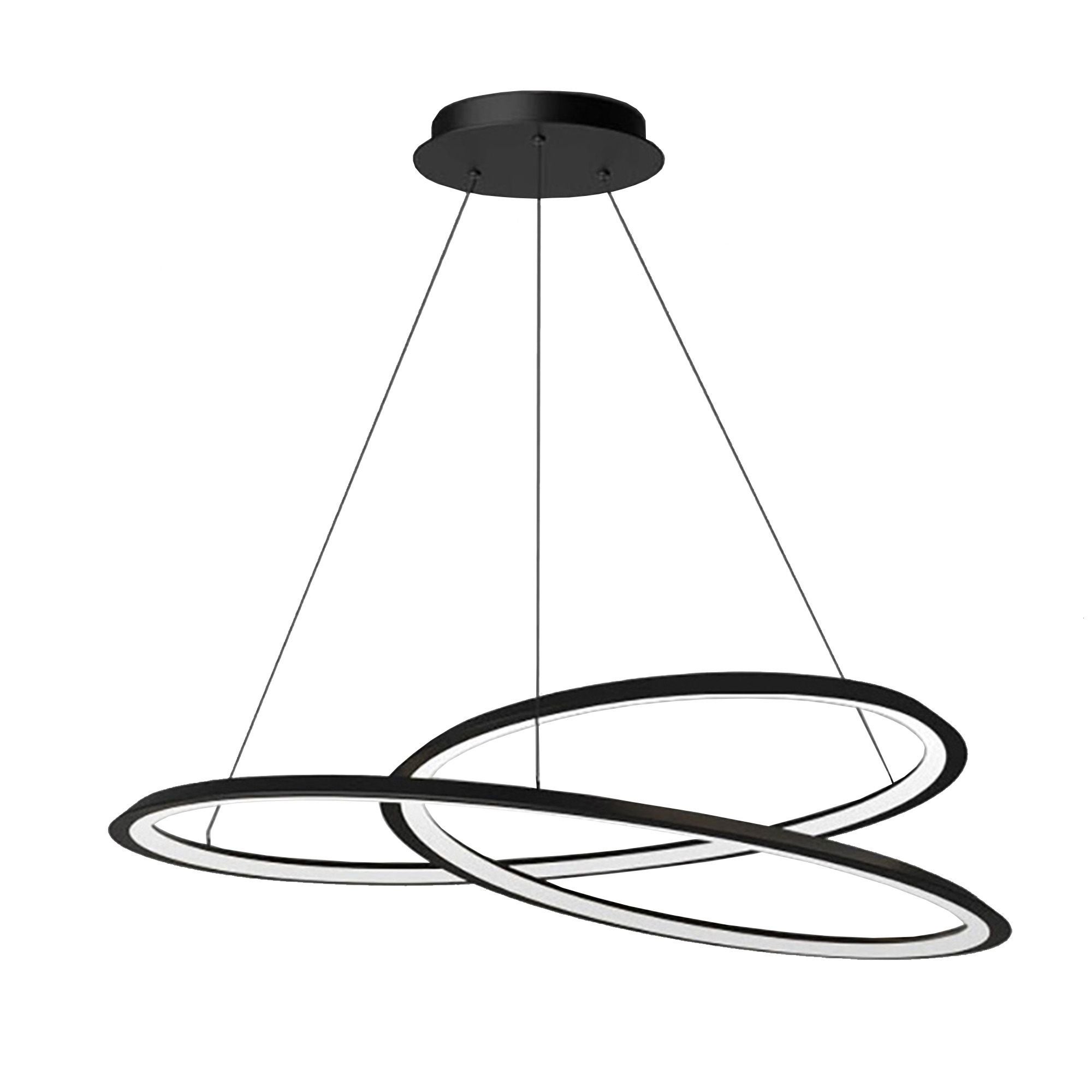 Lampa Sufitowa Wisząca Toolight App1194-Cp Czarny