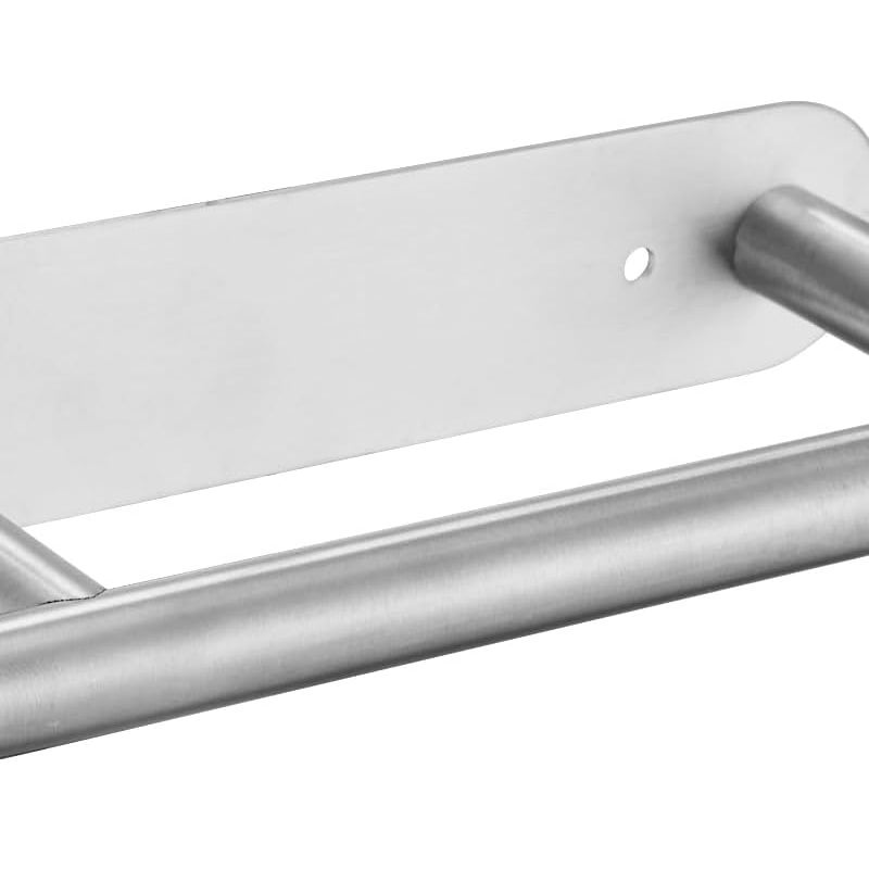 Uchwyt na ręczniki papierowe ze stali nierdzewnej, obrotowy uchwyt na rolkę papieru, łatwy w montażu, srebrny