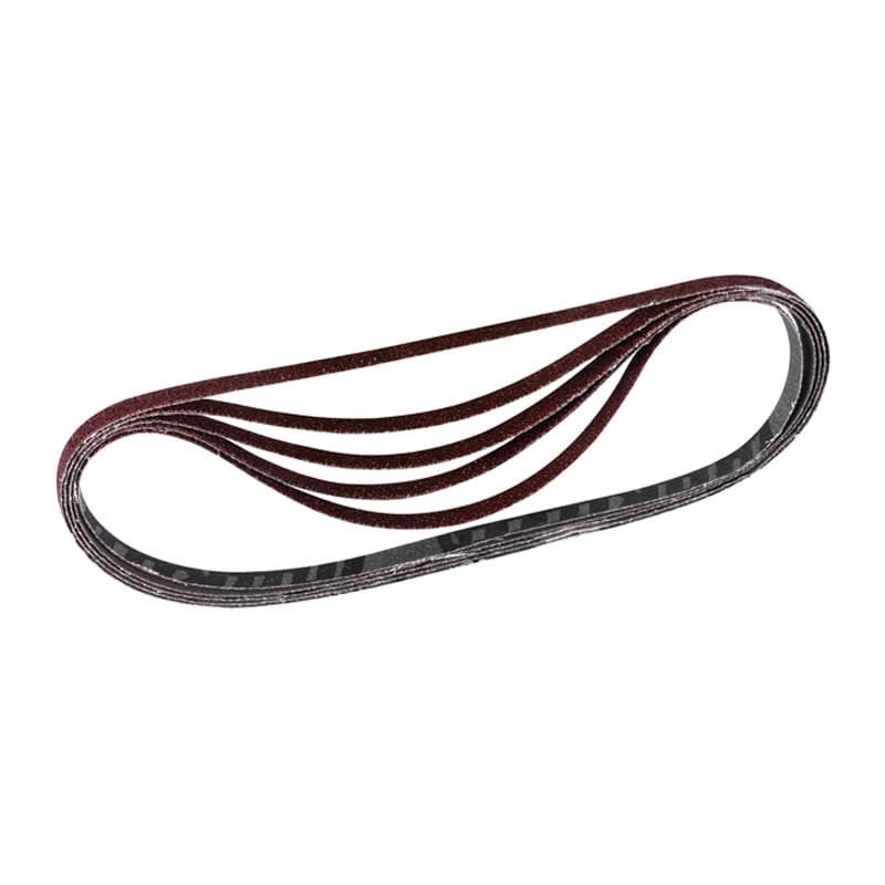 Bandes abrasives 6x533 mm rouge pour bois et métal Grain 120 (5 pcs) - MAKITA P-43228 - 3