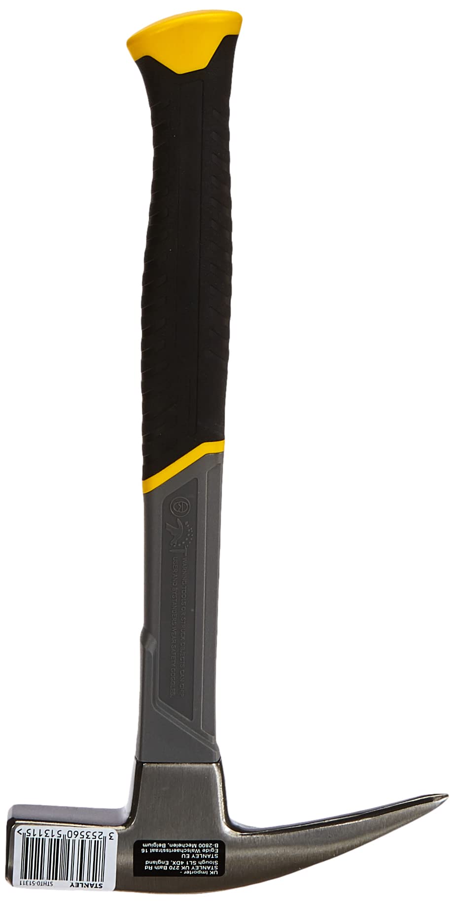 Marteau arrache-clous de charpentier manche fibre de verre 600&nbsp;g - STHT0-51311 - 6