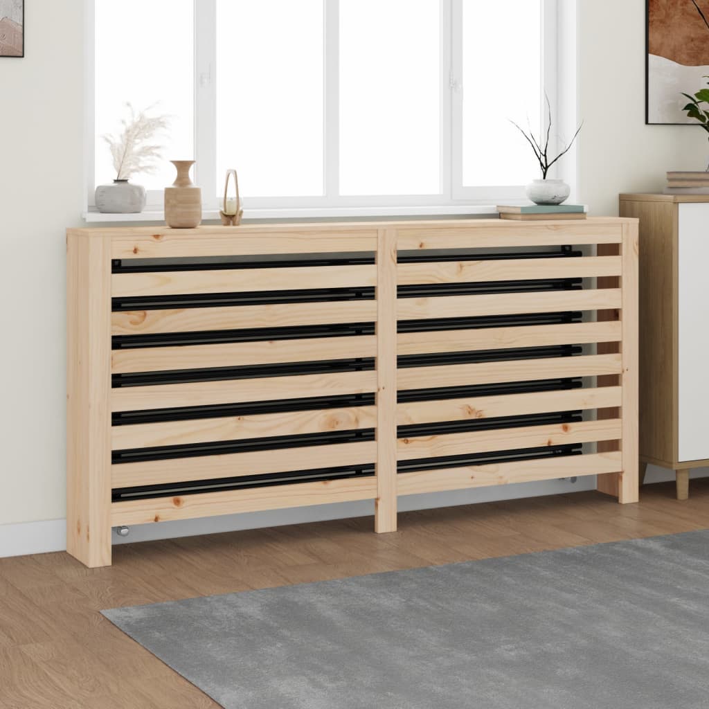 Cache-radiateur 169x19x84 cm Bois massif de pin | Leroy Merlin