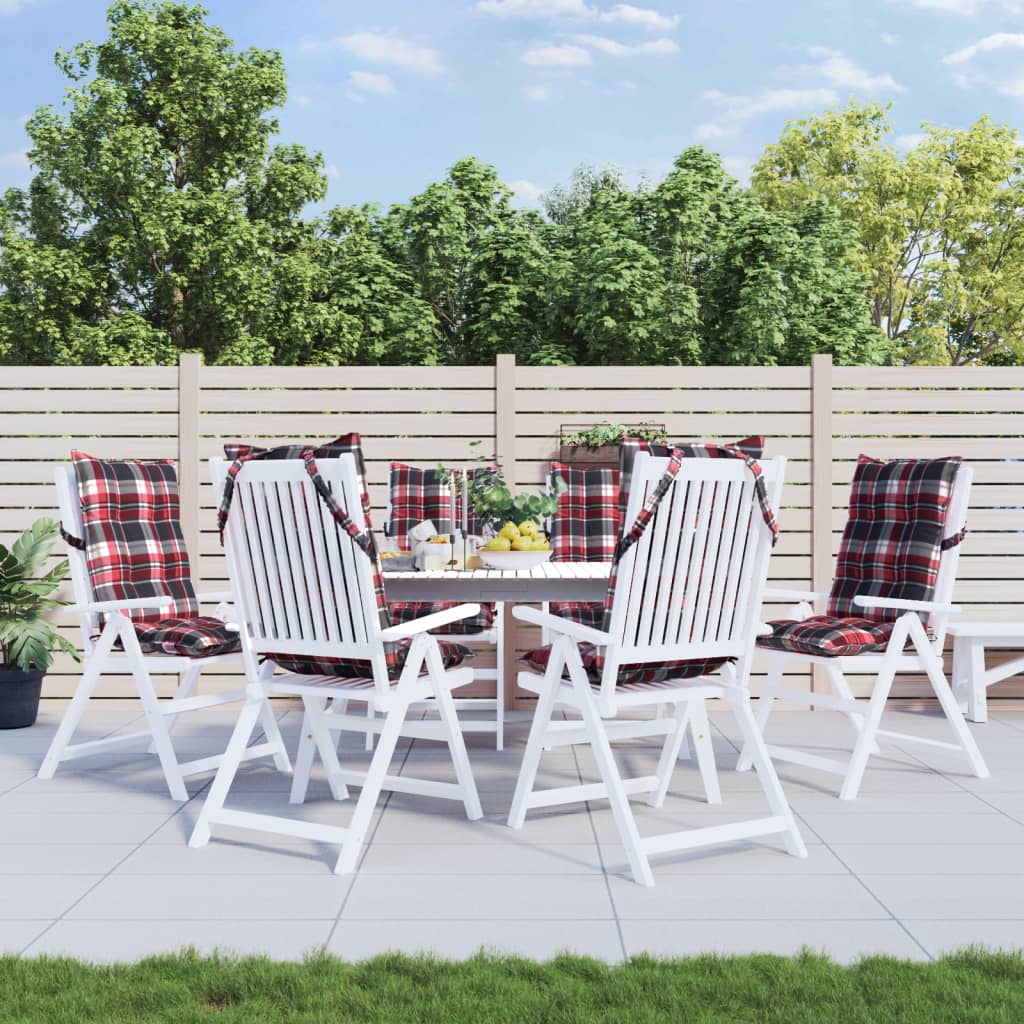 Cuscino per Sedia a Sdraio Rosa in Tessuto Oxford