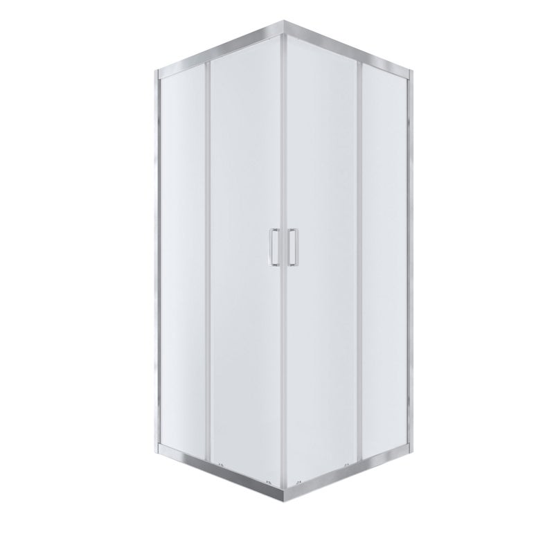 Kabina prysznicowa NAMELESS Durasan 90x90 chrom kwadratowa 1szt.