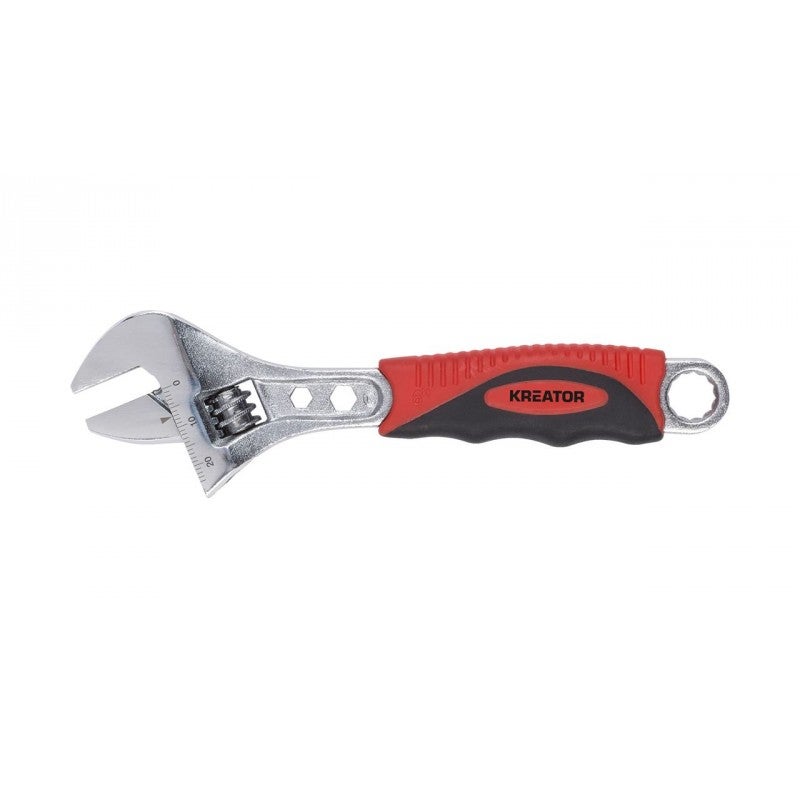 Lot De 3 Clés à Molette Draper Redline - Acier Carbone Trempé, Chromées, Tailles Différentes - 8