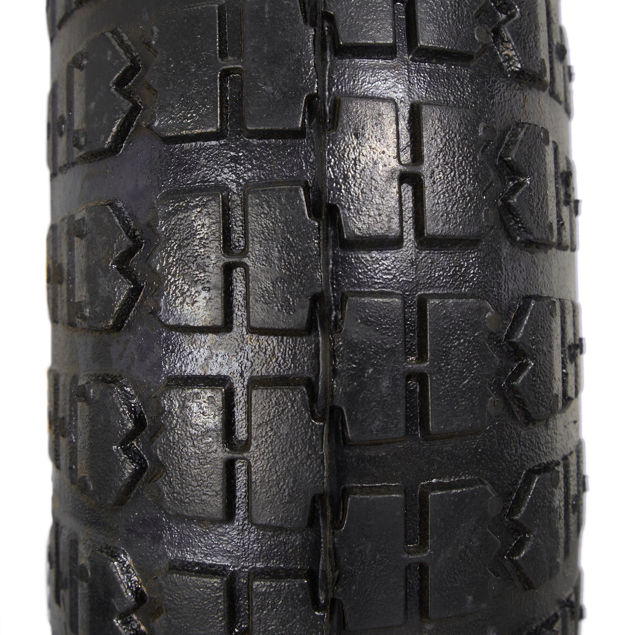 2 roues pour diable 4.1/3.5-4, de rechange avec air, axe de 16 mm, jusqu’à 136 kg, 260 x 85 mm;noir-jaune, Relaxdays - 7