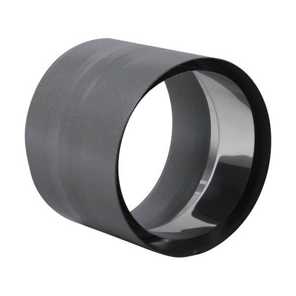 Raccord anti-bistre émail noir mat Ø150 - 2