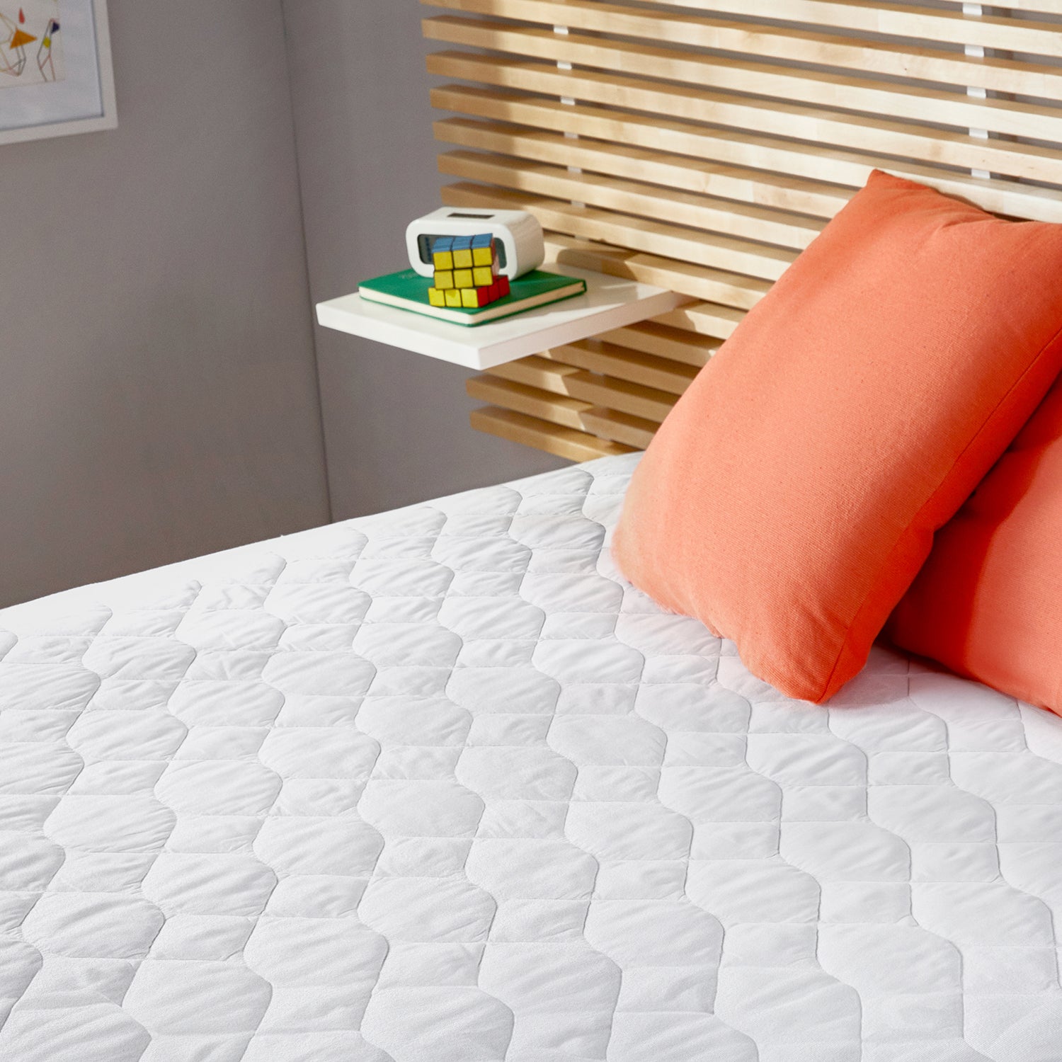 Protetor de colchão 90 x 196 cm | WTS Sevillana | Impermeável | Ajuste 32 cm - 3