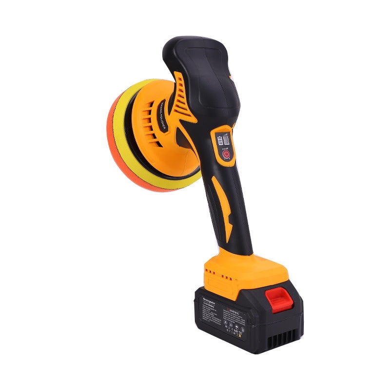 Polisseuse de voiture sans fil, adaptée aux automobiles, comprend des accessoires, norme européenne, 21V, 2 batteries, 1 chargeur (8 vitesses) - 2