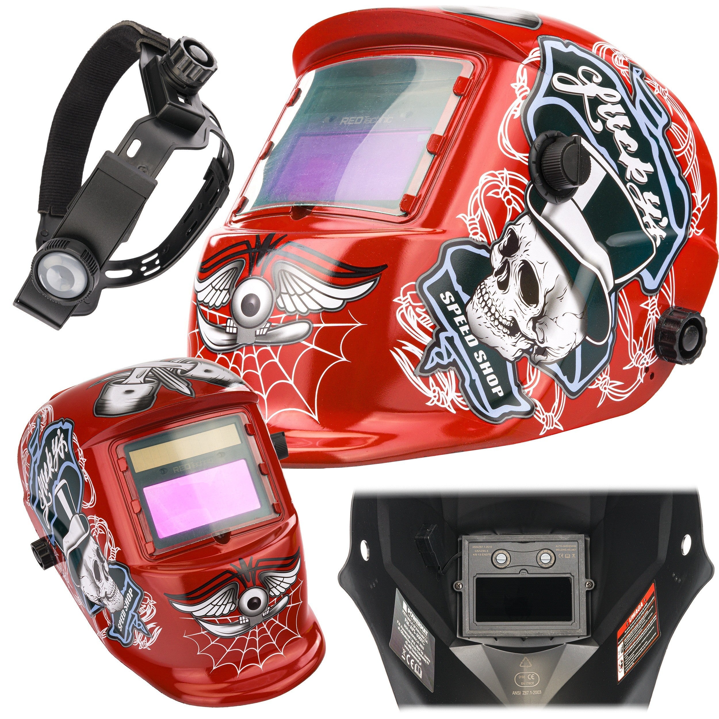CASQUE DE SOUDAGE AUTO-OBSCURCISSANT ATD-3716