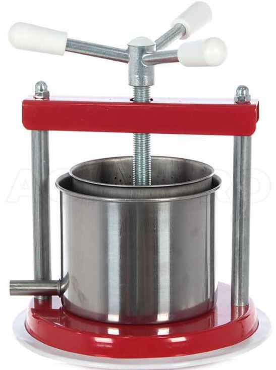 Torchietto premitutto manuale in acciaio inox per alimenti Piccolo ...