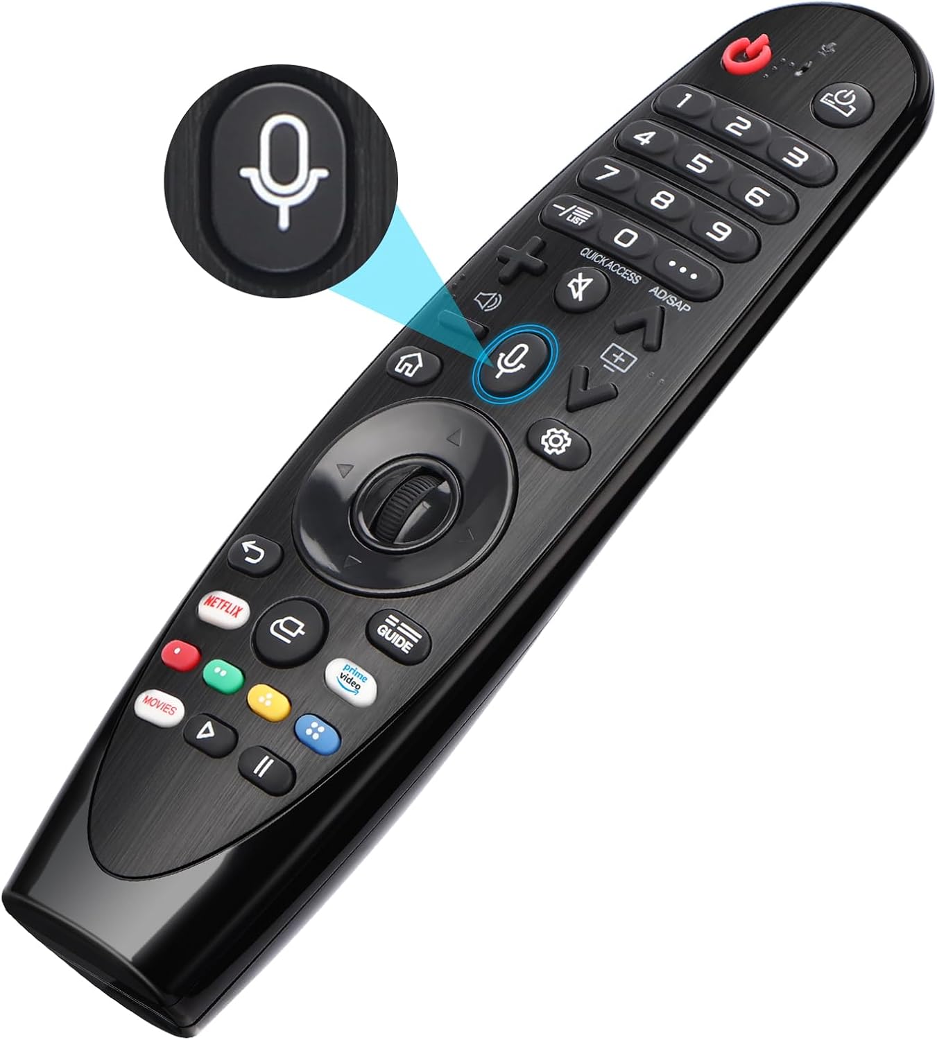 Aurabeam Telecomando Sostitutivo TV per LG 42LM615S televisione