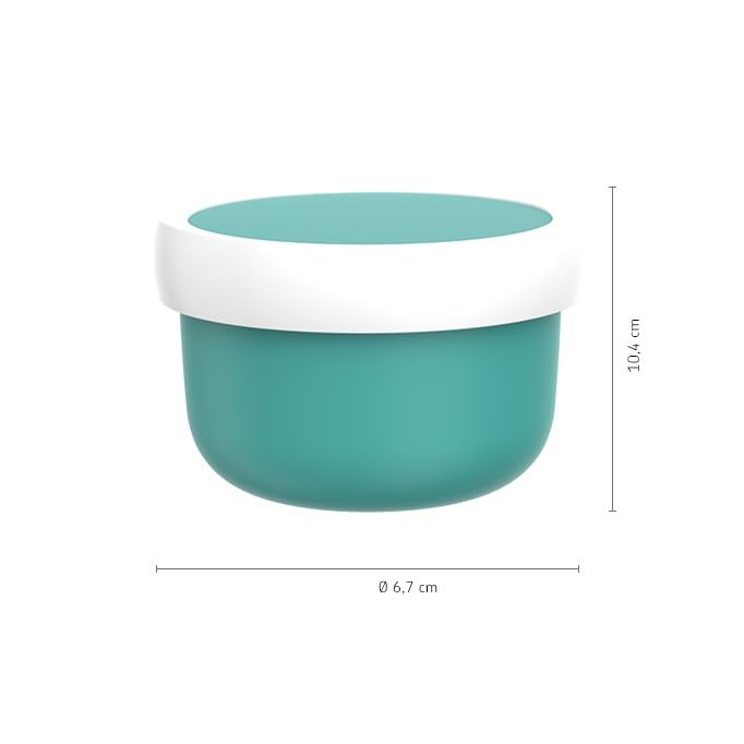 Mepal - Fruttiera Campus - Porta pranzo per frutta per bambini - Per lavastoviglie e microonde - Senza BPA - 300 ml - Wild Horse - 3