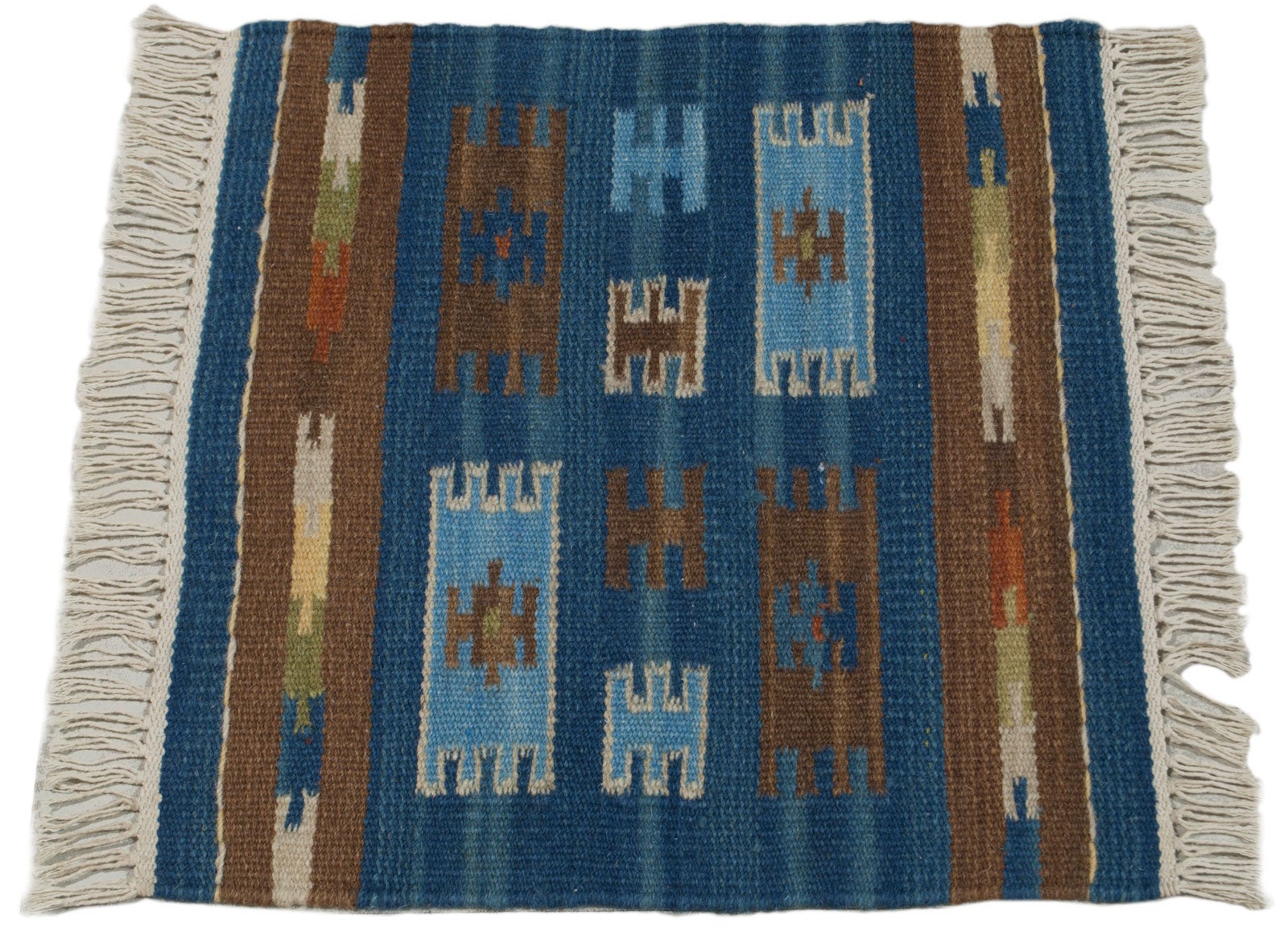 Dywan indyjski kilim 40x40 cm, wełna i bawełna, okazja #GalleriaFarah1970