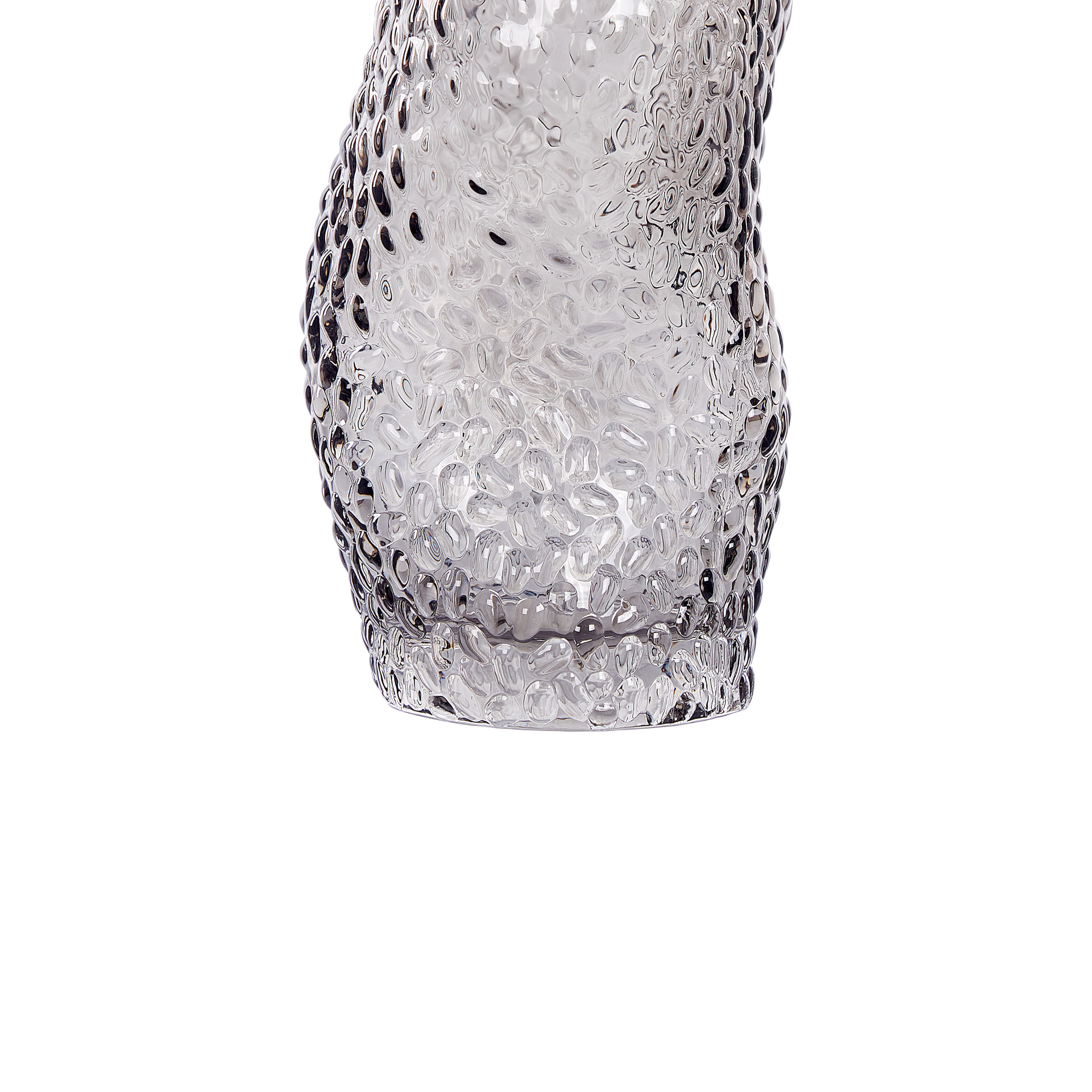 Vase à fleurs DYTIKO Verre 31 cm Gris - 7