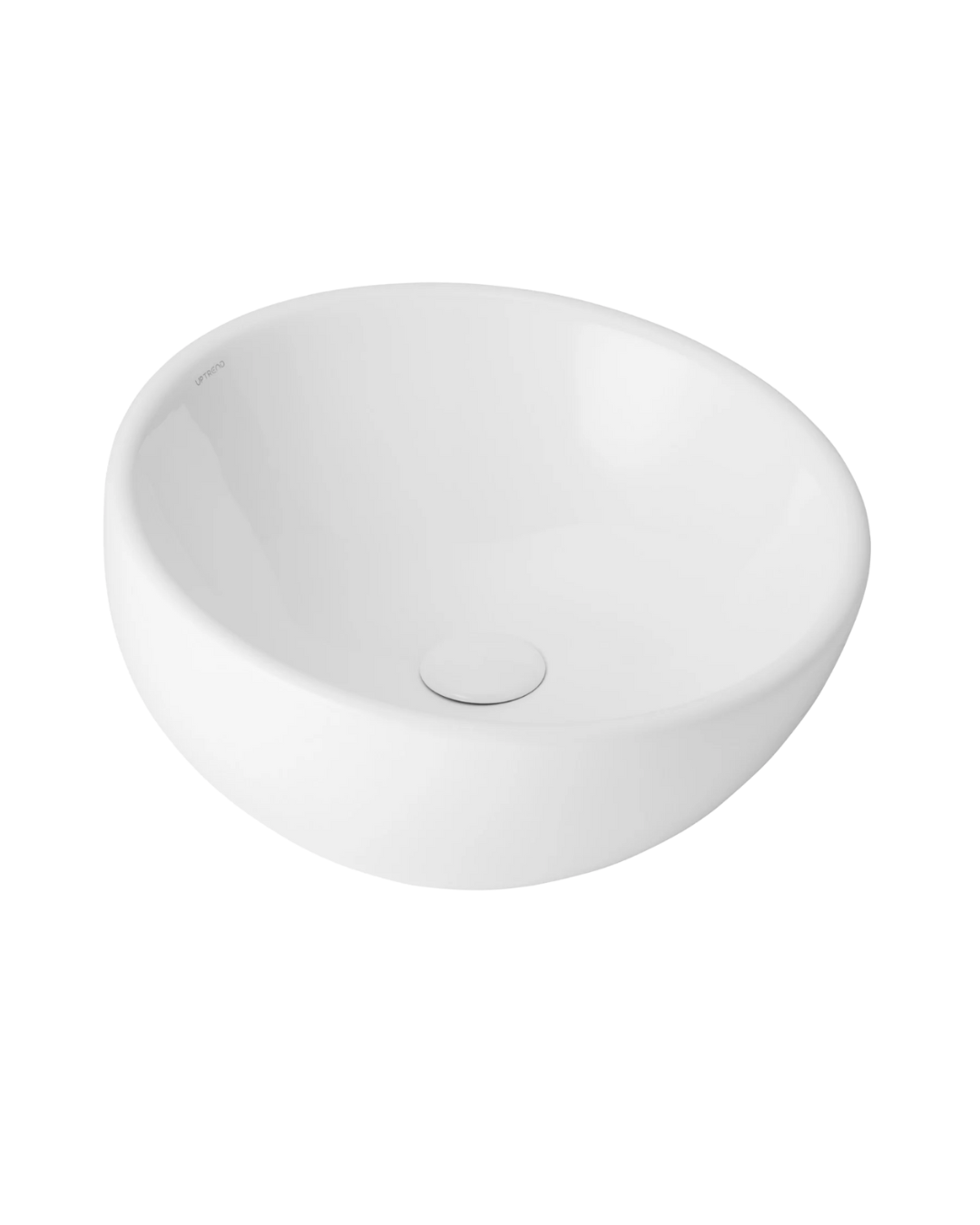 Umywalka nablatowa Uptrend NANA biały połysk 1 szt.