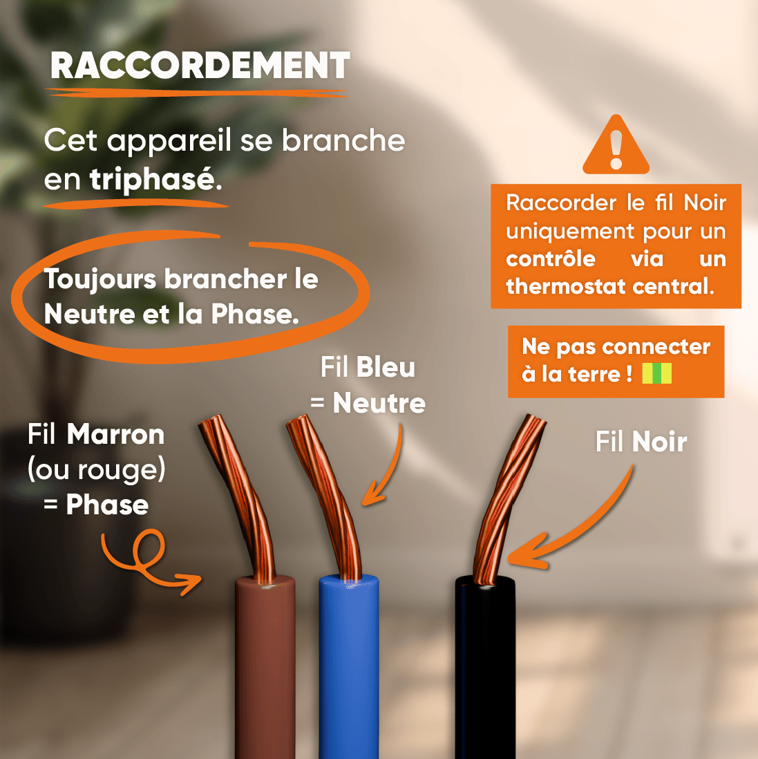 Radiateur électrique fixe à inertie sèche céramique 500W Bestherm ARIA horizontal blanc - 8