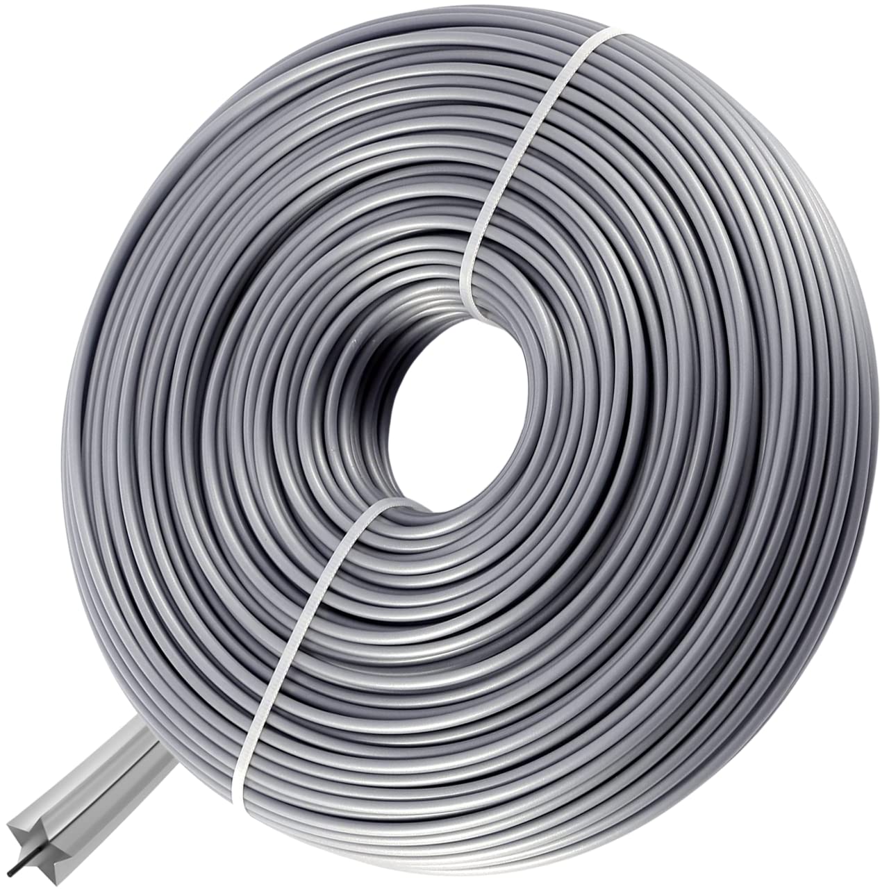 Filo Per Decespugliatore Rinforzato 2,7 Mm - 2 Rotoli Da 10 M, Per Erbacce, Arbusti E Prati