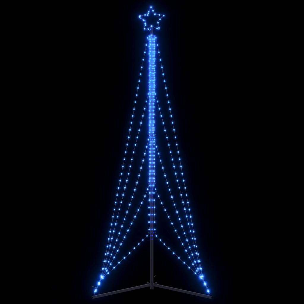 Choinka LED 525 diod LED Niebieski 302 cm vidaXL