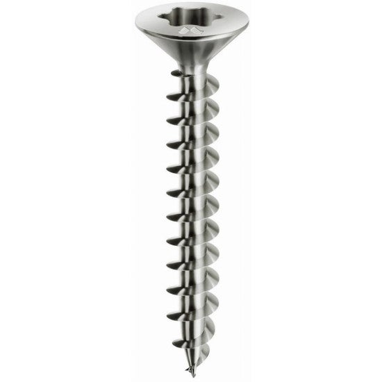 Viti Per Pannelli Di Facciata – 4,8x38 Mm, Inox A2, Colore RAL 9001 Bianco Crema – Confezione Da 50