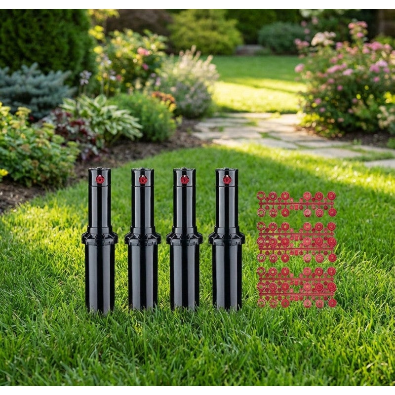 Arroseur de jardin escamotable Hunter PGP-ADJ 3/4'' | Portée 6,4-15,8 m | Arroseur professionnel pour pelouse - 7