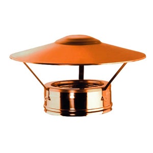 Cappello Cinese Per Canna Fumaria Zincato - Diametro 140 Mm - Foto 13