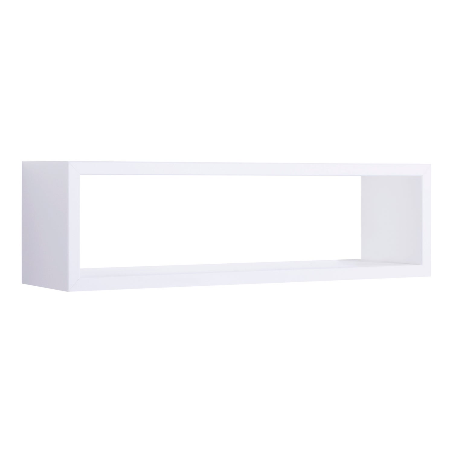 Étagère murale à jour rectangulaire Blanc mod. Regolo - 5