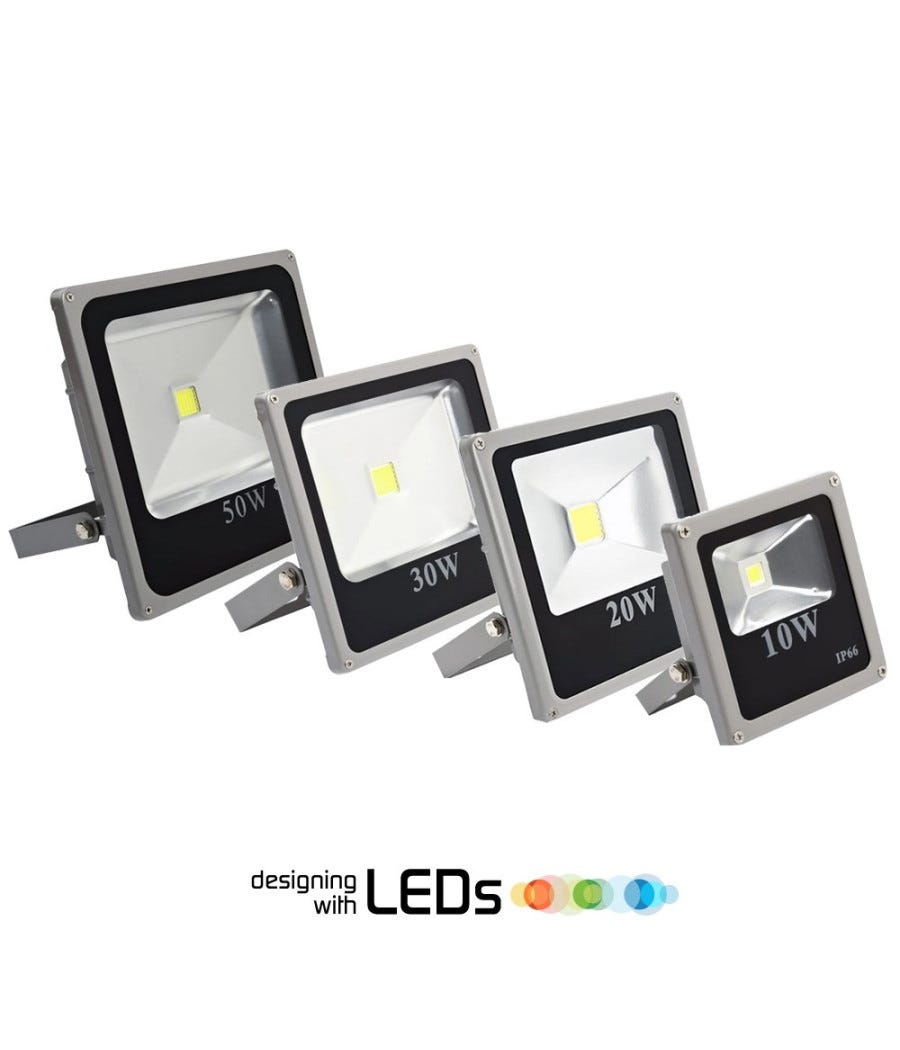 Luce Esterna Movimento 50.000 Ore Faro LED Esterno 10W-100W Con Sensore Di Movimento - Proiettore A LED Impermeabile IP65 Per Esterni Luci Natalizie - Foto 7
