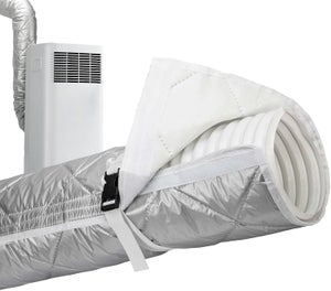 Housse Isolation Tuyau Climatiseur Mobile 150x15 Cm - Protection Thermique Oxford, Évite Condensation Et Chaleur - Compatible La Majorité Des Climatiseurs Portables