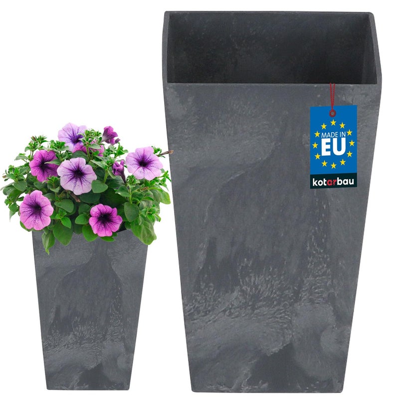 Doniczka donica osłona osłonka kwiaty rośliny marengo 125x125x200 mm ogród - KOTARBAU
