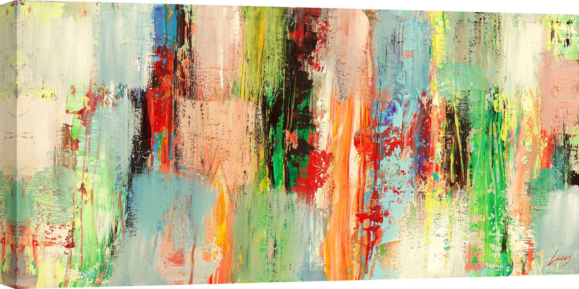 Tableau Photo Sur Toile Art Abstrait - Dimensions 100x50 Cm - Marque Tulup - Neuf