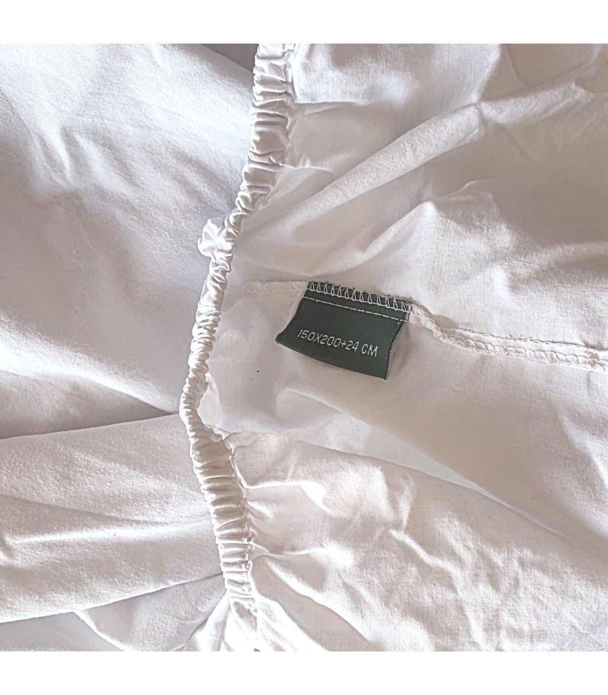 Drap-Hauteur 50% Coton 50% Polyester Hôtel 1 u. 150 x 190/200 Blancs - 3