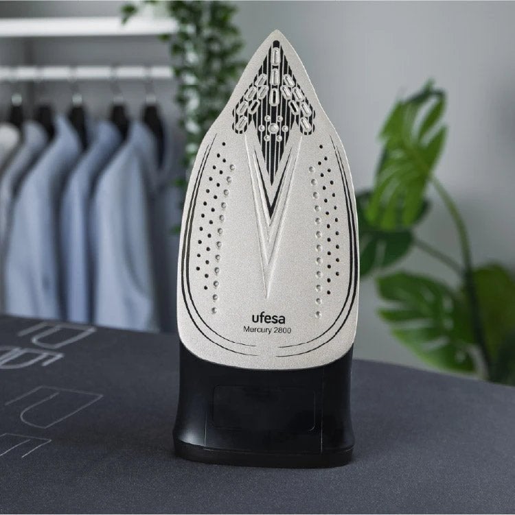 Ufesa Plancha De Vapor Mercury 2800, Cerámica, Vapor Continuo 45 G/Min, Negro , Leroy Merlin