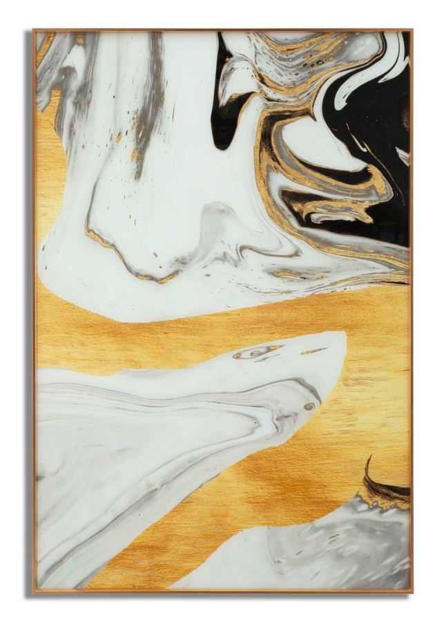 PAINEL DE VIDRO COM MOLDURA FANTASMA 80X3,5X120 CM