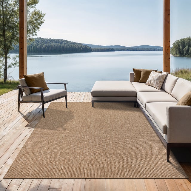 Alfombra Maestro exterior moderna clásica, Natural, 200 x 280 cm